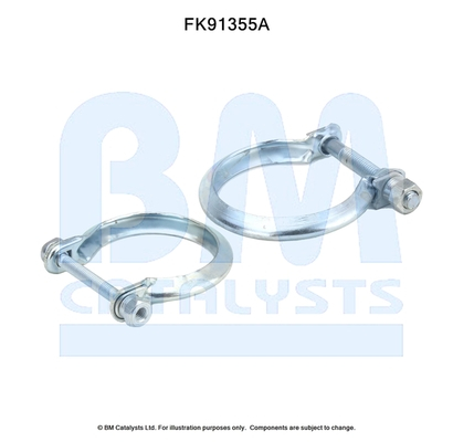 Set montare sistem easpament potrivit CITROEN XSARA, XSARA PICASSO 1.8/2.0 2000-2005 [1]