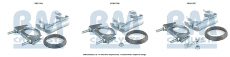 Set montare sistem easpament potrivit MERCEDES M (W163) 2.7D 1999-2005 [2]