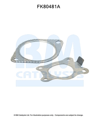 Set montare sistem easpament potrivit NISSAN INTERSTAR, PRIMASTAR; OPEL MOVANO, VIVARO A; RENAULT MASTER II, TRAFIC II 2.5D dupa 2003 [1]