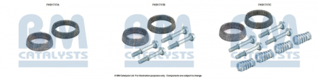 Set montare sistem easpament potrivit NISSAN MICRA IV, NOTE 1.2 dupa 2010 [2]