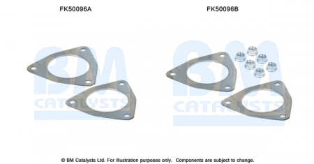 Set montaj esapament - Set montare sistem easpament potrivit OPEL SIGNUM, VECTRA C, VECTRA C GTS; SAAB 9-3, 9-3X 1.9D 2004-2015