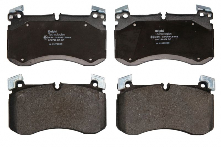 Placute - Set placute frana Fata (cu un tampon de amortizare; fara optionale), potrivit MERCEDES EQE SUV (X294), EQE (V295), EQS (V297), G (W463), GLE (C167), GLE (V167) 2.0D-Electric 03.18-