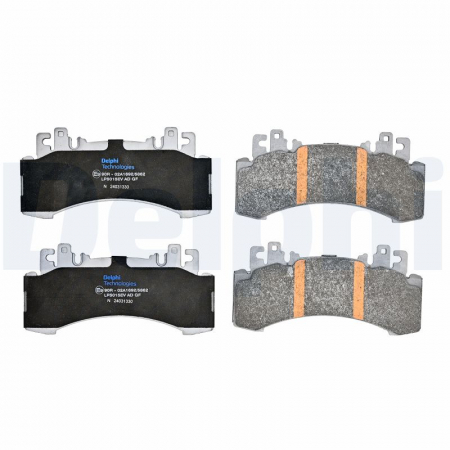 Set placute frana Fata (cu un tampon de amortizare; pentru vehicule electrice), potrivit MERCEDES EQE SUV (X294), EQE (V295), EQS SUV (X296), EQS (V297) Electric 08.21- [2]