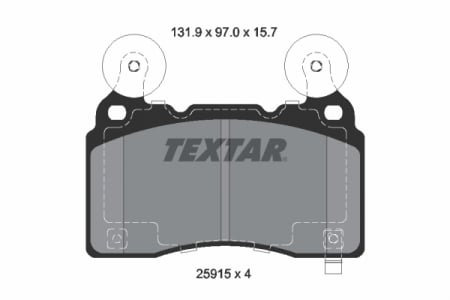 Piese Tesla - Set placute frana Fata potrivit CADILLAC CT6, CTS; CHEVROLET CAMARO, CORVETTE; OPEL INSIGNIA B, INSIGNIA B COUNTRY, INSIGNIA B GRAND SPORT; TESLA MODEL S 1.5-Electric 09.09-