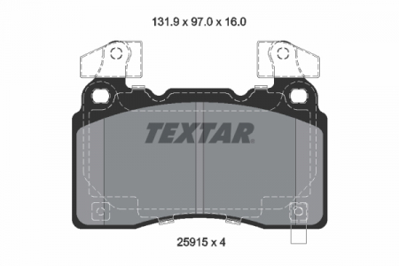 Piese Tesla - Set placute frana Fata potrivit CADILLAC CTS; OPEL INSIGNIA B, INSIGNIA B COUNTRY, INSIGNIA B GRAND SPORT; TESLA MODEL S 1.5-Electric 09.13-