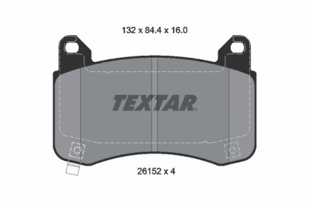 Piese Tesla - Set placute frana Fata potrivit TESLA MODEL 3, MODEL Y Electric 01.17-