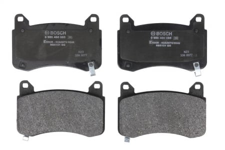 Placute frana - Set placute frana fata potrivit TESLA MODEL 3, MODEL Y Electric 01.17-