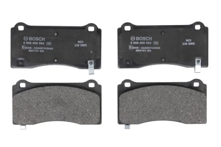 Placute frana - Set placute frana fata potrivit TESLA MODEL 3, MODEL Y Electric 01.17-
