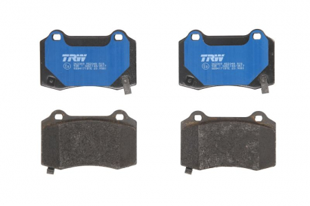 Piese Tesla - Set placute frana Spate potrivit CHEVROLET CAMARO; CHRYSLER 300C; DODGE CHALLENGER, CHARGER; HYUNDAI GENESIS; JEEP GRAND CHEROKEE III, GRAND CHEROKEE IV; TESLA MODEL S 2.0-Electric 09.04-
