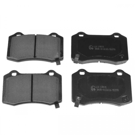 Piese Tesla - Set placute frana Spate potrivit CHEVROLET CAMARO; CHRYSLER 300C; DODGE CHALLENGER, CHARGER; JEEP GRAND CHEROKEE, GRAND CHEROKEE III, GRAND CHEROKEE IV; TESLA MODEL S 2.7-Electric 09.04-