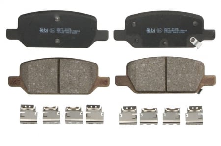 Placute frana - Set placute frana Spate potrivit TESLA MODEL 3, MODEL Y Electric 01.17-