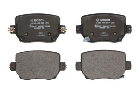 Placute frana - Set placute frana Spate potrivit TESLA MODEL 3, MODEL Y Electric 01.17-