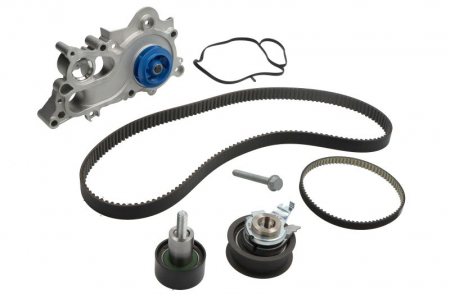 Set pompa apa + curea dintata potrivit AUDI A1, A1 CITY CARVER, A3, A4 B9, A5, Q2, Q3; CUPRA FORMENTOR, LEON, LEON SPORTSTOURER; SEAT ALHAMBRA, ARONA, ATECA, IBIZA IV 1.0-Electric 04.11- [1]