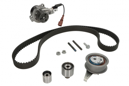 Pompa apa - Set pompa apa + curea dintata potrivit AUDI A1, A3, A4 ALLROAD B8, A4 ALLROAD B9, A4 B8, A4 B9, A5, A6 C7, Q2, Q3, Q5, TT; SEAT ALHAMBRA, ARONA, ATECA, IBIZA V, LEON 1.6D/2.0D/2.0DH 11.07-