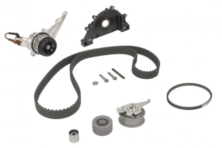Set pompa apa + curea dintata potrivit AUDI A3, A4 ALLROAD B9, A4 B9, A5, A6 ALLROAD C8, A6 C8, A7, Q2, Q3, Q5; CUPRA FORMENTOR; SEAT ATECA, LEON, LEON SPORTSTOURER, TARRACO 2.0D/2.0DH 11.14- [1]