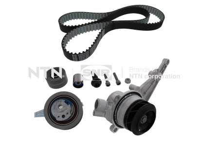 Piese Auto - Set pompa apa + curea dintata potrivit AUDI A3, A4 ALLROAD B9, A4 B9, A5, A6 ALLROAD C8, A6 C8, A7, Q2, Q3, Q5; FORD TOURNEO CONNECT V761 NADWOZIE WIELKO 2.0D/2.0DH 11.14-