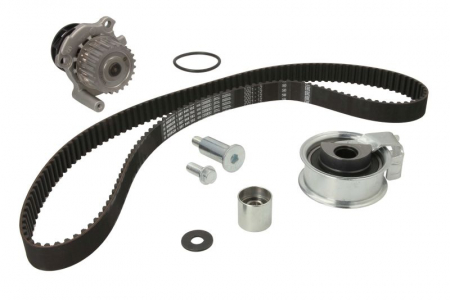 Pompa apa - Set pompa apa + curea dintata potrivit AUDI A3, A6 C5, TT; SEAT ALHAMBRA, LEON, TOLEDO II; SKODA OCTAVIA I; VW BORA, BORA I, GOLF IV, NEW BEETLE, SHARAN 1.8 09.96-12.10