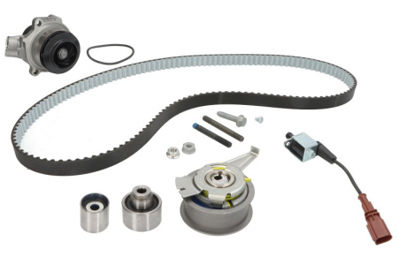 Set pompa apa + curea dintata potrivit AUDI A4 ALLROAD B9, A4 B9, A5, A6 C8, Q2, Q5; SEAT ARONA, ATECA, IBIZA V, LEON, LEON SC, LEON ST; SKODA KAMIQ, KAROQ, KODIAQ I 1.6D/2.0D/2.0DH 09.12- [1]