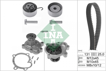 Set pompa apa + curea dintata potrivit CHEVROLET CRUZE, TRAX; OPEL ASTRA G, ASTRA H, ASTRA H CLASSIC, ASTRA H GTC, ASTRA H/KOMBI, ASTRA J, ASTRA J GTC, CORSA C, CORSA D, MERIVA A 1.7D dupa 2000 [2]