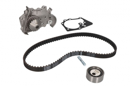 Pompa apa - Set pompa apa + curea dintata potrivit DACIA DOKKER, DOKKER/MINIVAN, LOGAN, LOGAN EXPRESS, LOGAN MCV, SANDERO; RENAULT CLIO II, KANGOO, KANGOO EXPRESS, KANGOO II, LOGAN I 1.4-1.6LPG 01.96-