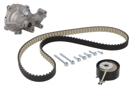 Piese Auto - Set pompa apa + curea dintata potrivit FORD B-MAX, C-MAX II, ECOSPORT, FIESTA VI, FIESTA VII, FOCUS III, FOCUS III/HATCHBACK, FOCUS III/KOMBI, GRAND C-MAX, MONDEO V 1.0/1.1 02.12-