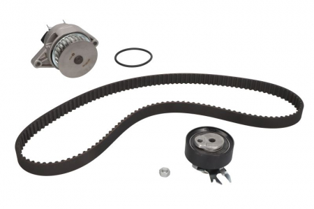 Pompa apa - Set pompa apa + curea dintata potrivit SEAT CORDOBA, CORDOBA VARIO, IBIZA II, INCA; SKODA FELICIA I, FELICIA II, OCTAVIA I; VW CADDY II, CADDY II/MINIVAN, GOLF III, POLO 1.4/1.6 09.92-09.04