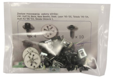 Clipsuri - Set prindere scut motor AUDI/VW/SKODA/SEAT