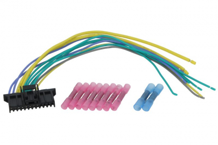 Electrica - Set reparat cabluri sistem electric central (250mm, numar pini: 12, 0,5-1,5mm², 10 cabluri; cuplaj rapid termocontractabil cu adeziv, stanga) potrivit RENAULT GRAND SCENIC II, MEGANE II 1.4-2.0D 09.02