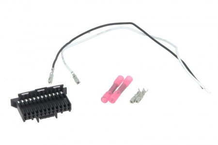 Electrica - Set reparat cabluri sistem electric central (250mm, numar pini: 12, 0,5, 2 cabluri; cuplaj rapid termocontractabil cu adeziv, stanga) potrivit RENAULT GRAND SCENIC II, MEGANE II, SCENIC II 1.4-2.0D 09