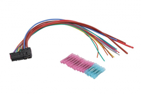 Maner usa - Set reparat cabluri usa fata (400mm, numar pini: 14, 0,5-2,5mm², Dreapta/Stanga) potrivit AUDI A4 B7 1.6-4.2 11.04-03.09