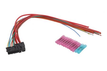 Maner usa - Set reparat cabluri usa spate (400mm, numar pini: 12, 0,5-2,5mm², Dreapta/Stanga) potrivit AUDI A4 B6 1.6-4.2 11.00-12.04