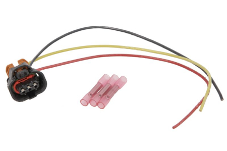 Electrice - Set reparatie cablu (250mm, numar pini: 3) potrivit CITROEN C1 II, C3 AIRCROSS I, C3 AIRCROSS II, C3 II, C3 III, C4 CACTUS, C-ELYSEE, DS3; OPEL CORSA F, CROSSLAND X 1.0/1.2/1.2LPG dupa 2012