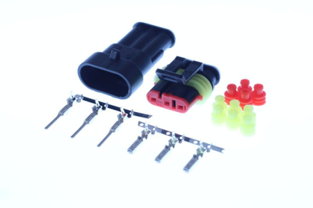 Set reparatie cablu (3 pin, + soclu; cu dop) potrivit SOLARIS URBINO I, URBINO II 1998-2018 [1]