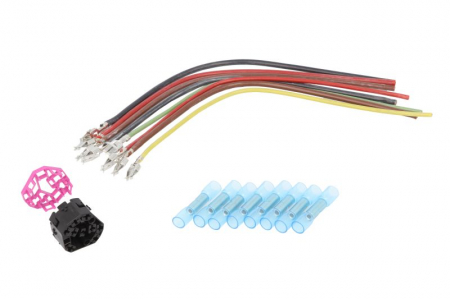 Electrica - Set reparatie cabluri (200mm, numar pini: 8) potrivit AUDI 100 C3, 100 C4, 200 C3, 80 B3, 80 B4, 90 B3, A2, A3, A4 B5, A4 B6, A4 B7, A6 C4, A6 C5, A8 D2, ALLROAD C5, CABRIOLET B3, COUPE B3 1.0-6.0 08.