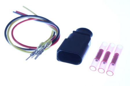 Electrica - Set reparatie cabluri potrivit AUDI A3, A4 ALLROAD B8, A4 ALLROAD B9, A4 B7, A4 B8, A4 B9, A5, A6 ALLROAD C6, A6 ALLROAD C7, A6 C5, A6 C6, A6 C7, A6 C8 1.0-Electric dupa 1996 - (250mm, numar pini: 3, 