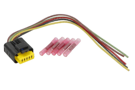 Electrice - Set reparatie cabluri (250mm, numar pini: 5) potrivit DS DS 3, DS 5; CITROEN C5 II, C5 III, C6, C8, C-CROSSER, C-CROSSER ENTERPRISE, DS3, DS5; FIAT ULYSSE; FORD GALAXY II, MONDEO IV 1.6/2.2D 08.02-