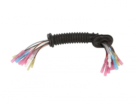 Electrica - Set reparatie cabluri Cu furtun lichid de spalare parbriz; portbagaj potrivit VW GOLF IV 1.4-3.2 1997-2005 - (250mm, numar pini: 10, cu capac; cu furtun, Stanga)