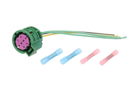 Electrica - Set reparatie cabluri lumina de zi potrivit FIAT 500 potrivit ABARTH 500 / 595 / 695, 500C / 595C / 695C; FIAT 500, 500 C, 500L, 500X 0.9-2.0D dupa 2007 - (150mm, numar pini: 8)