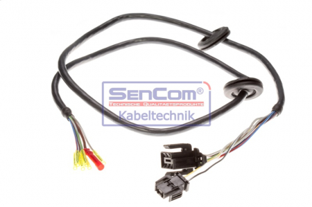 Set reparatie cabluri pentru capacul portbagajului potrivit AUDI 80 B3 1.4-2.3 dupa 1986 - (1100mm, numar pini: 7, cu capac; vehicule cu inchidere centralizata) [2]