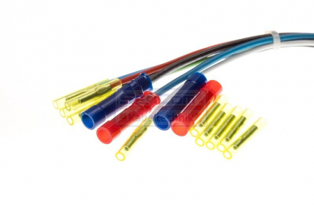 Set reparatie cabluri pentru capacul portbagajului potrivit NISSAN MICRA II 1.0-1.5D 1992-2003 - (200mm, numar pini: 9) [2]