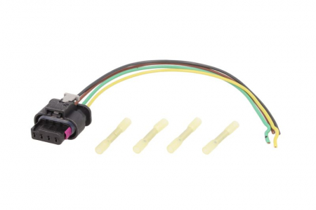 Electrica - Set reparatie cabluri pentru lampi spate potrivit FIAT 500; PANDA potrivit IVECO DAILY VI; MAN TGE; ABARTH 500 / 595 / 695; AUDI A1 0.8DH-Electric dupa 2003 - (200mm, numar pini: 4, Dreapta/Stanga)