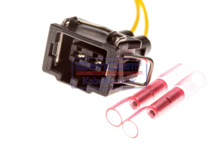 Set reparatie cabluri pentru mufa (250mm, numar pini: 2) potrivit VW potrivit ALFA ROMEO 159, BRERA, SPIDER; CITROEN JUMPER, NEMO, NEMO/MINIVAN; FIAT 500, 500 C, DOBLO 0.9-3.2 [1]