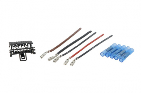 Electrica - Set reparatie cabluri pentru rezistenta de incalzire potrivit ABARTH GRANDE PUNTO, PUNTO, PUNTO EVO; ALFA ROMEO MITO; CITROEN JUMPER II, NEMO, NEMO/MINIVAN; FIAT DOBLO 0.9-3.0D dupa 2005 - (100mm)