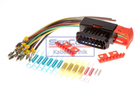 Set reparatie cabluri pentru rezistenta de incalzire (200mm, numar pini: 15) potrivit OPEL VIVARO A; RENAULT CLIO II, KANGOO, KANGOO EXPRESS, MEGANE I 1.2-3.0  [1]