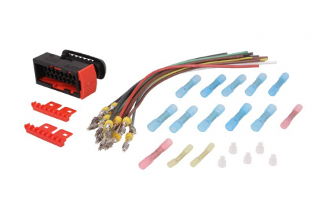 Electrica - Set reparatie cabluri pentru rezistenta de incalzire (200mm, numar pini: 15) potrivit OPEL VIVARO A; RENAULT CLIO II, KANGOO, KANGOO EXPRESS, MEGANE I 1.2-3.0 