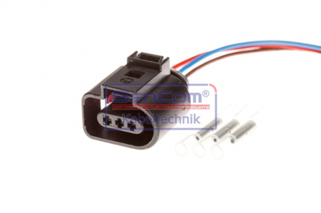 Set reparatie cabluri pentru senzor de parcare (150mm, numar pini: 3) potrivit AUDI A3, A4 B5, A4 B6, A4 B7, A6 C6; SEAT ALTEA, ALTEA XL, IBIZA III, LEON, TOLEDO III; SKODA CITIGO [1]