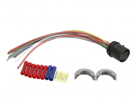 Electrica - Set reparatie cabluri pentru usa din spate (200mm, numar pini: 11, cu dop; fara acoperire; pentru vehicule cu geam electric, dreapta/stanga) potrivit OPEL ZAFIRA A 1.6-2.2D 1999-2005