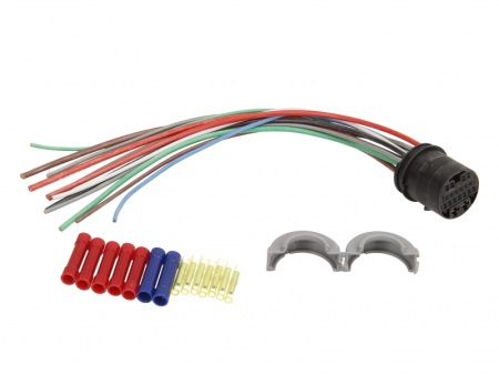 Electrica - Set reparatie cabluri pentru usa din spate (200mm, numar pini: 12, cu dop; fara acoperire, dreapta/stanga) potrivit OPEL ASTRA H 1.2-2.0 2004-2014