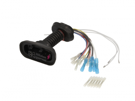Electrica - Set reparatie cabluri pentru usa fata (250mm, cu 11 pini, cu acoperire) AUDI A6, A6 ALLROAD 2.0-5.2 intre 2004-2011