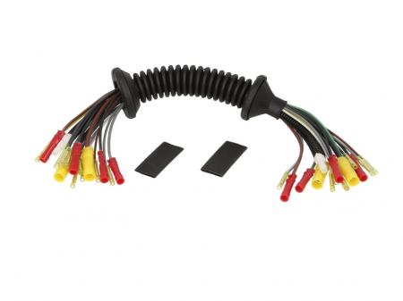 Piese Auto - Set reparatie cabluri portbagaj (250mm, cu 14 pini, cu acoperire) ABARTH 500 / 595 / 695; FIAT 500 dupa 2007